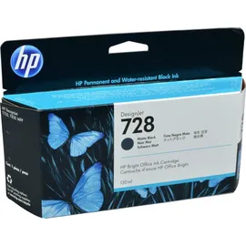 HP 728 mattschwarz (3WX25A)
