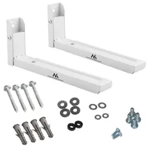Maclean Brackets Mikrowellenhalterung MC-915 weiß