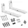 Maclean Brackets Mikrowellenhalterung MC-915 weiß