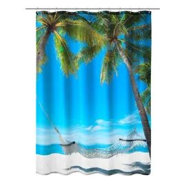 KLEINE WOLKE Duschvorhang Bahamas 180 x 200 cm bunt