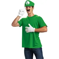 buttinette Luigi Kostüm Erwachsene grün