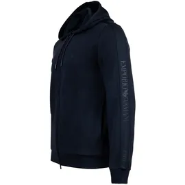 Emporio Armani Basic Terry Kapuzen-Sweatjacke Herren Blau XL