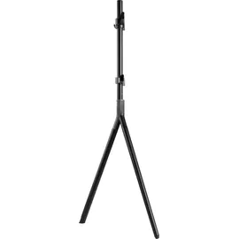 pro.tec Valle TV-Ständer 137 x 85,5 x 46,5 cm Schwarz Aluminium/Metall/Stahl