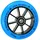 Chilli Pro Scooter Chilli Pro Stunt-Scooter Spoked Base Rolle 110mm Schwarz/PU Blau - Blau