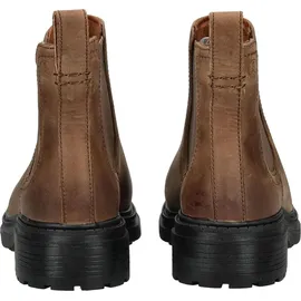 CLARKS Leder-Chelsea-Boots in Hellbraun | Gr.: 37,5