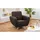 Max Winzer Sessel Jerry Flachgewebe 83 x 85 x 0 cm Braun