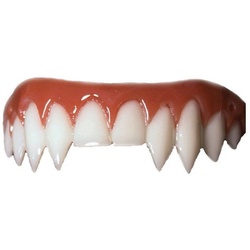 Horror-Shop Vampir-Kostüm Dental FX Veneers Vampir Zähne rot|weiß