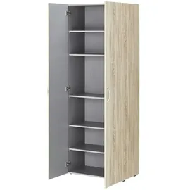 WIMEX Multiraumkonzept 70 x 185 x 40 cm eiche sägerau