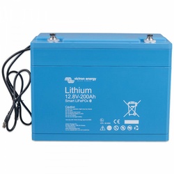 Victron Energy Lithiumbatterie LiFePo4 Smart 12,8V 200Ah