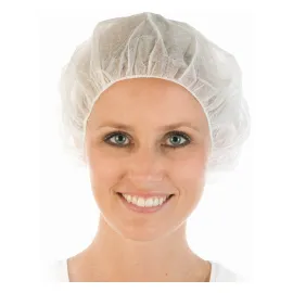 Franz Mensch Hygonorm® Baretthaube Bettina Light, PP, 60cm, weiß