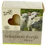 Saling Weißes Herz Faltschachtel