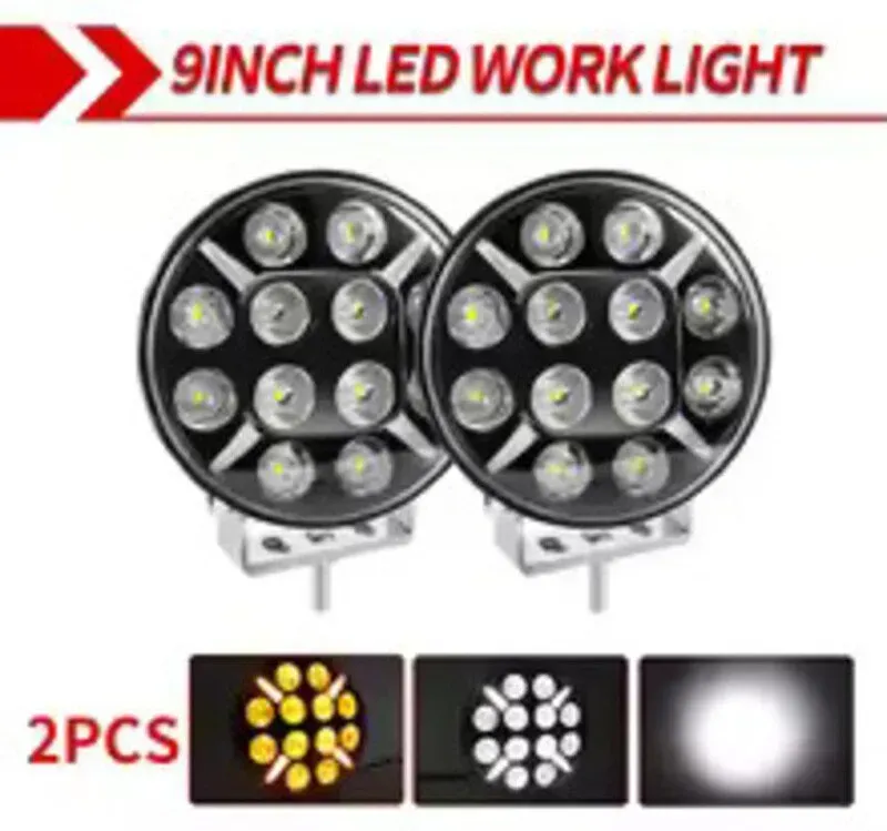 Hella 9 Zoll LED-Fahrlicht für KFZ, für Fahrzeuge, SUV, ATV, Vorderstoßfänger, 4x4, Scheinwerfer, Offroad-Leuchten, Blitzfunktion, DRL, Nebelscheinwerfer, 12V 24V