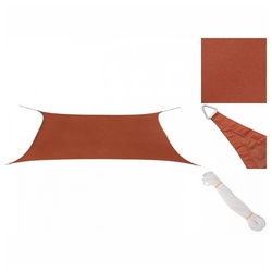 vidaXL Sonnensegel Sonnensegel Sonnenschutz Schattensegel Oxford Gewebe Rechteckig 4 x 6 rot