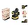 DeWalt DCW 210 N inkl. 2x Toolbrothers TURTLE Schleifscheiben