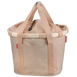 KLICKfix Fahrradkorb BIKEBASKET twist coffee