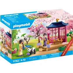 PLAYMOBIL 71762 - my Life - Asiatischer Garten mit Pandafütterung