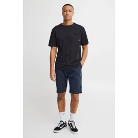 11 Project Chinoshorts 11 PROJECT "Chinoshorts PRArno", Herren, Gr. M, N-Gr, blau (insignia blau), Obermaterial: 65% Polyester PES. 35% Baumwolle CO., Hosen Chinoshorts