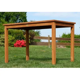 ALEOS. ALEOS Gartentisch 120 x 70 x 75 cm Braun