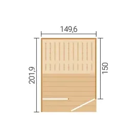 Weka Viira 1 inkl. 9 kW Kompakt-Ofen + int. Steuerung