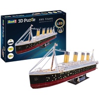 Revell® 3D-Puzzle RMS Titanic - LED Edition, 266 Teile, ab 10 Jahren