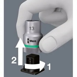 WERA 8100 SA 11 Zyklop Metal-Knarrensatz 28-tlg.