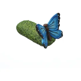 MARELIDA Blumentopffüße Schmetterling 3er Set onesize Blau