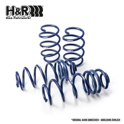 HR Fahrwerkssatz, Federn/Dämpfer Sportfedersätze/Performance Lowering Springs Fahrwerksatz, Federn  für VW SEAT SKODA 28626-1