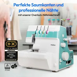 Medion Nähmaschine SO90 Nähmaschine, türkis