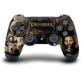 Head Case Designs Offizielle The Lord of The Rings The Return of The King Haupt Darsteller Posters Vinyl Haut Gaming Aufkleber Abziehbild kompatibel mit Sony Playstation 4 PS4 DualShock 4 Controller