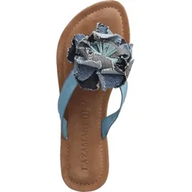 LAZAMANI Pantolette in blau 39