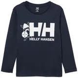 HELLY HANSEN K Hh Tech Graphic Ls Top, navy 7