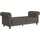 dorel home Schlafcouch Kunstleder 3-Sitzer Braun
