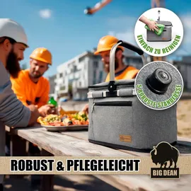 BigDean Kühlkorb 22 l Grau/Schwarz