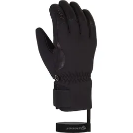 Ziener Kale As Handschuhe | wasserdicht extra warm Wolle, black, 7,5