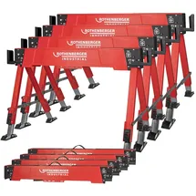 Rothenberger Arbeitsbock Metall höhenverstellbar 4er-Set