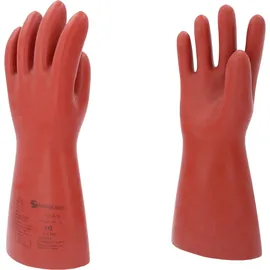 KS Tools Elektriker-Schutzhandschuh mit mechanischen und thermischen Schutz, Größe 10, Klasse 3, rot 10117.0096