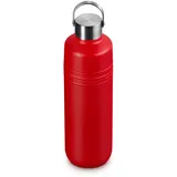 Le Creuset Trinkflasche 1L Kirschrot Edelstahl