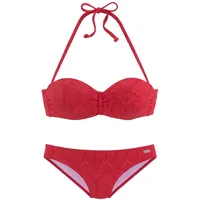 Buffalo Bügel-Bandeau-Bikini Damen rot Gr.40 Cup C