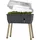 Gusta Garden Sammy Salad 79 x 37,5 x 95 cm Anthrazit