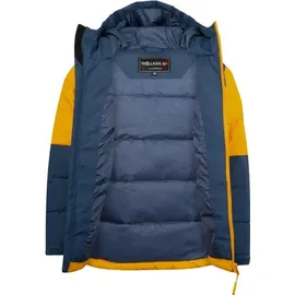 TROLLKIDS Narvik Pro Jacke - Golden Yellow / Mystic Blue - 140 cm
