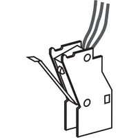 Schneider Electric 33885 Hilfskontakt, 2 OC Frühschließer, NS630b-1600, herausnehmbar