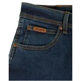 Wrangler Texas Stretch Jeans Dark Stone Blue 34 30