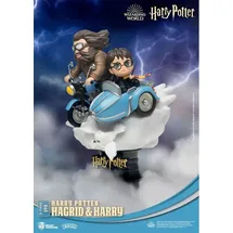 Beast Kingdom Harry Potter D-Stage PVC Diorama Hagrid & Harry New Version 15 cm