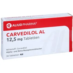 Carvedilol AL 12,5 mg Tabletten 30 St