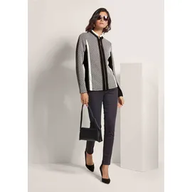 Madeleine Eleganter Jerseyblazer mit Reißverschluss in wollweiß | Gr.: 36