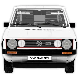 Cobi Volkswagen Golf GTI (1976-1983) Executive Edition 1743-tlg.