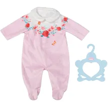 Zapf Baby Annabell Strampler rosa Blumen 43 cm
