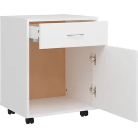vidaXL Rollschrank 45 x 38 x 54 cm Weiß