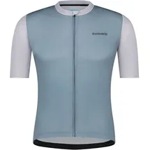 Shimano Aria Aerolite Kurzarm-radtrikot - Tranparent Blue - S