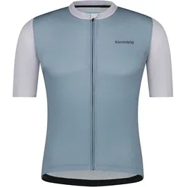 Shimano Aria Aerolite Kurzarm-radtrikot - Tranparent Blue - S